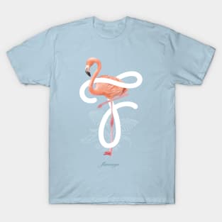 F for Flamingo T-Shirt